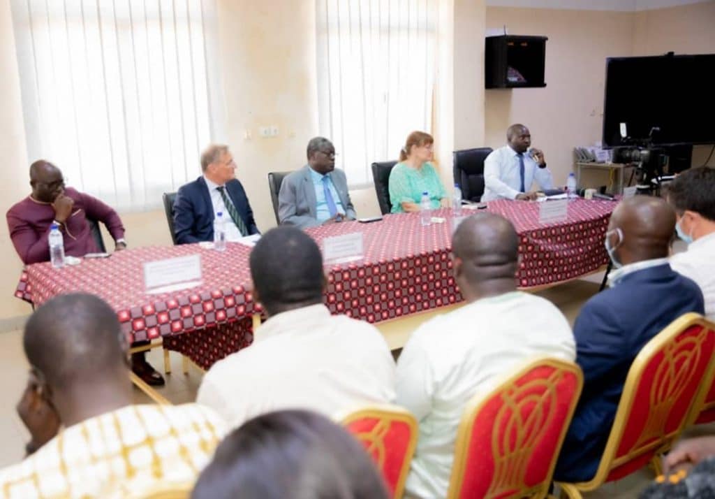 Inauguration ceremony of the One Health molecular biology laboratory at the University of Ki-Zerbo